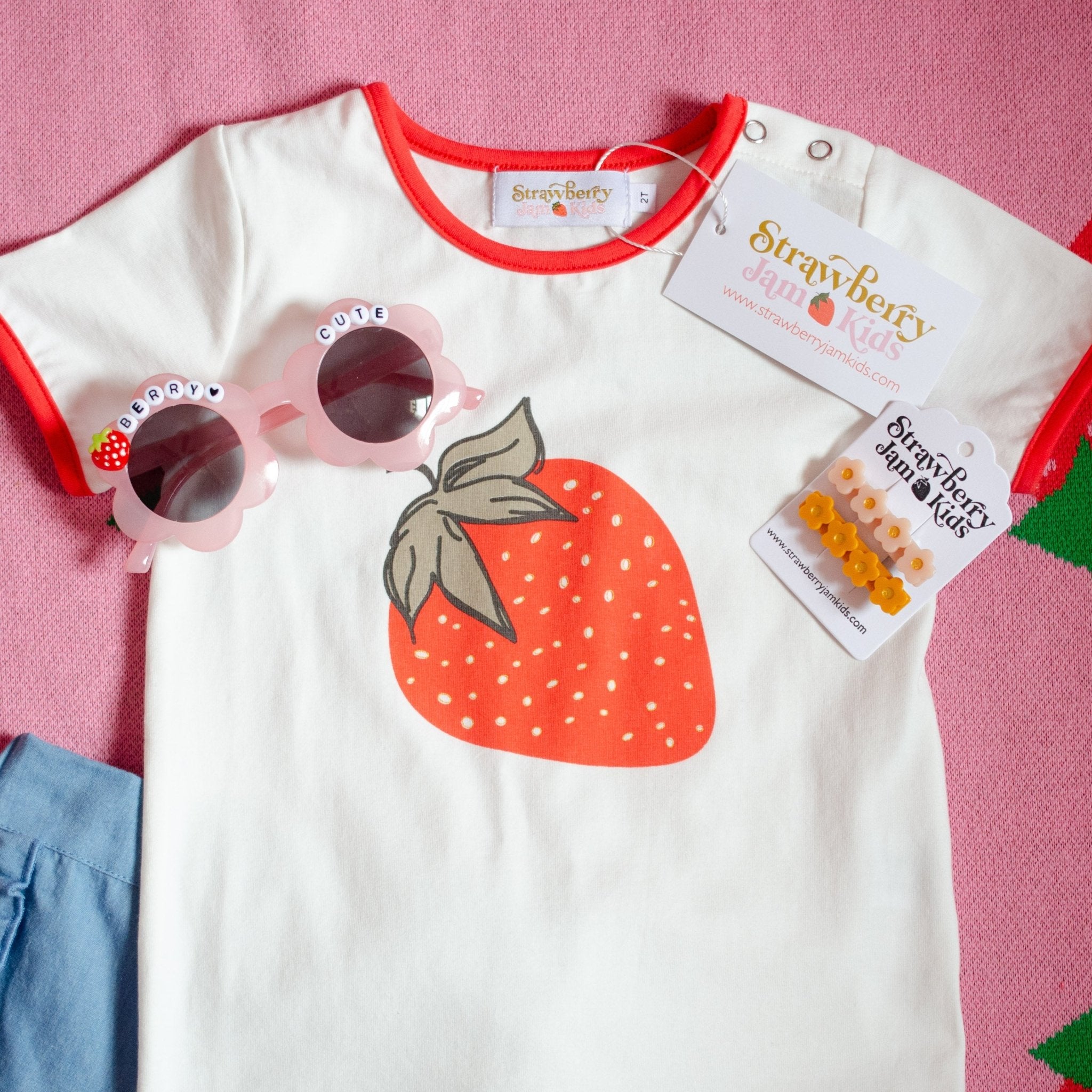 Boys Strawberry Tshirt