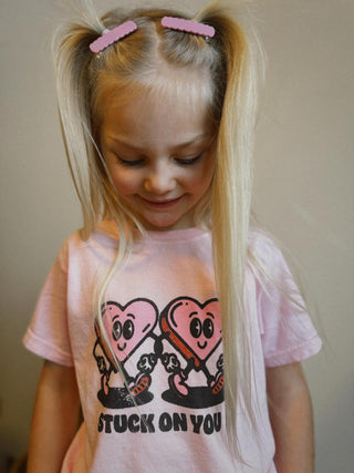stuck on you kids t-shirt
