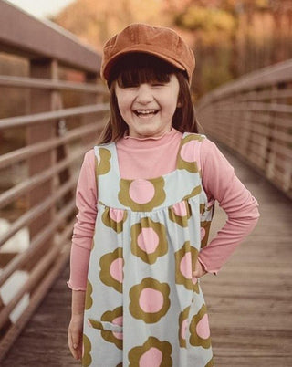 Basic Ruffle Hem Undershirt - Strawberry Jam Kids