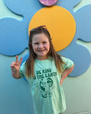 Be Kind to the Earth Garment Dyed Comfort Colors® T-Shirt - Strawberry Jam Kids