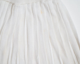 cream white girl skirt - vintage baby skirt