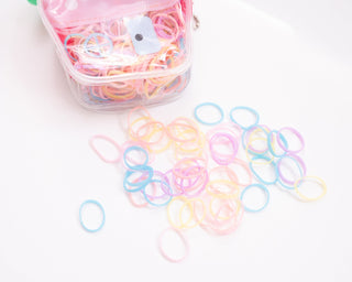 mushroom case rubber hair ties