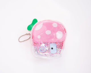 mushroom case rubber hair ties