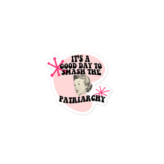 Smash The Patriarchy Vinyl Sticker