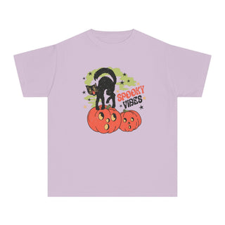 spooky vibes lilac t-shirt