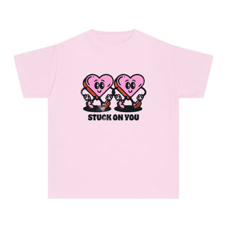 Stuck on You Valentine's T-Shirt Kids