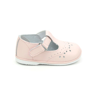 l'amour baby mary jane shoes pink