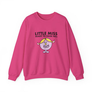 Little Miss Ready to Raise Hell Unisex Adult Sweatshirt