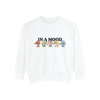 In a Mood Adult Unisex Garment-Dyed Sweatshirt