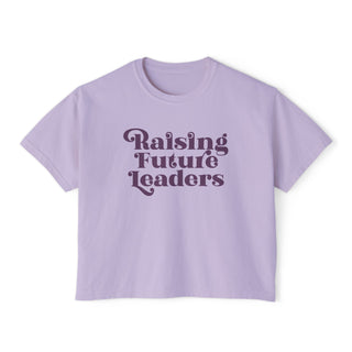 Raising Future Leaders Boxy Women's T-Shirt