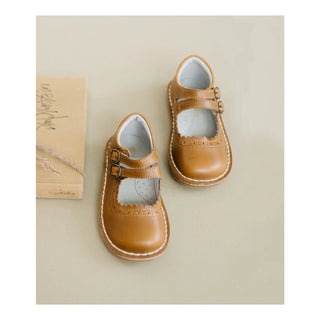 camel double strap mary jane toddler shoes