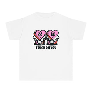 Stuck on You Valentine's T-Shirt Kids