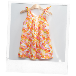 Summer Vintage Floral Dress