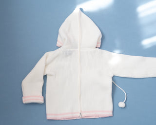 Vintage Knit Bluebird Baby Sweater