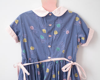 Vintage Handmade Toddler Girls Dress 