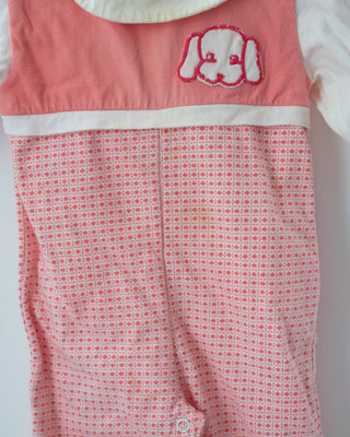 Vintage Baby Romper by Carters Size 12 Months 100% Cotton
