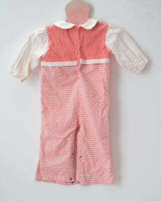 Vintage Baby Romper by Carters Size 12 Months 100% Cotton