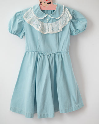Vintage Handmade Blue Dress 