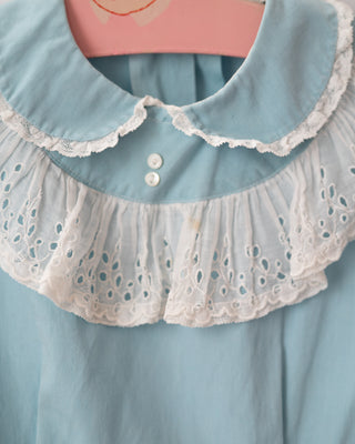 Vintage Handmade Blue Dress 