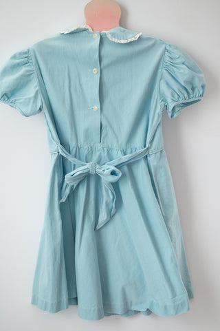 Vintage Handmade Blue Dress 