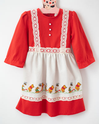 Vintage Sears Winnie the Pooh dress Size 6X