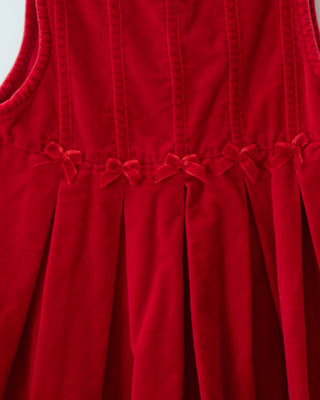Vintage Red Velvet Dress by Green Dog Size 5