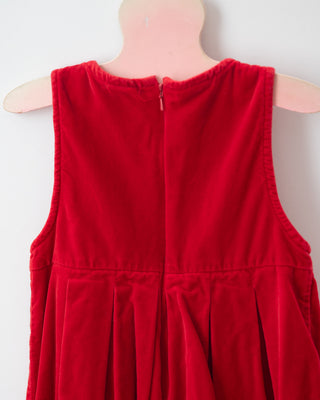 Vintage Red Velvet Dress by Green Dog Size 5