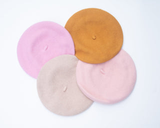 baby toddler felt beret