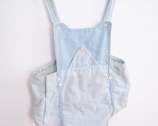 baby boy vintage romper