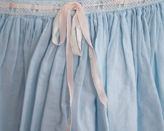 baby blue vintage girls dress