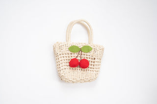 straw cherry bag