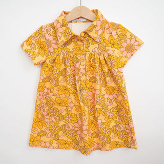 seventies style retro inspired girls dress