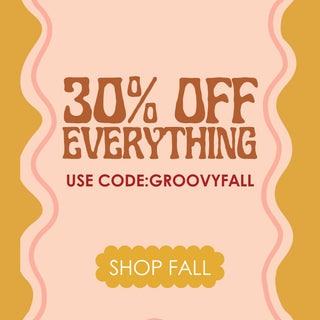 30% off everything, use code: groovyfall