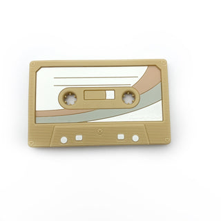 Cassette Mix Tape Teether: Retro 80s & 90s Vibes for Teething Relief