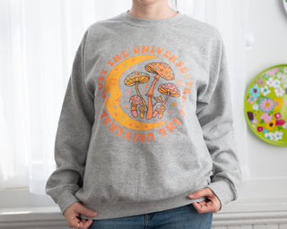 Trust the Universe Adult Unisex Crewneck Sweatshirt
