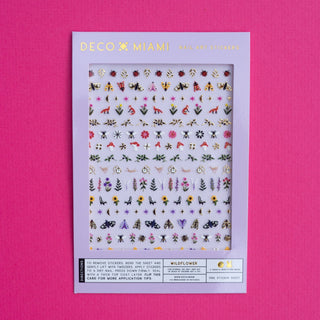 Nail Art Stickers 'Wildflowers'
