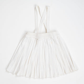 cream white girl skirt - vintage baby skirt