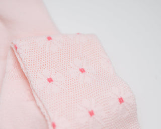 pink knit tights