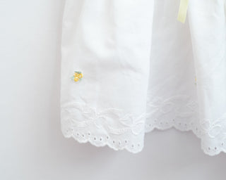 vintage baby girl white dress