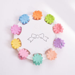 mini flower clips