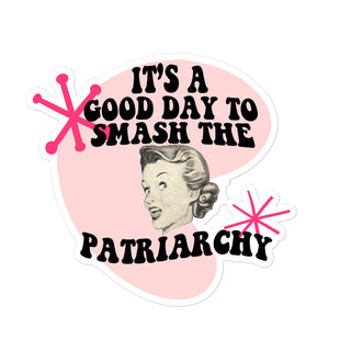 Smash The Patriarchy Vinyl Sticker