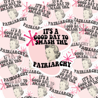 Smash The Patriarchy Vinyl Sticker